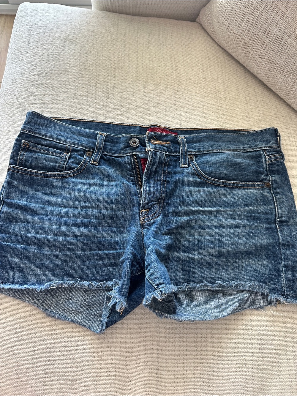 Lucky Brand Classic Blue Denim Women's Cutoff Shorts